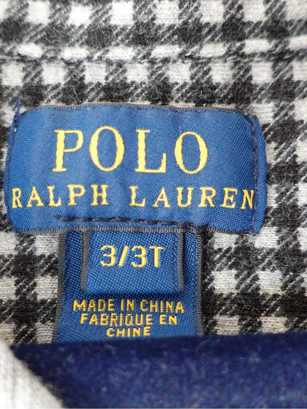 Polo Ralph Lauren Boys Plaid Flannel Shirts Size 3T/4 Set of 2